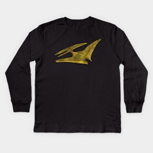 Pterodactyl Kids Long Sleeve T-Shirt